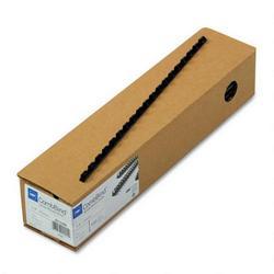General Binding/Quartet Manufacturing. Co. CombBind™ Plastic Binding Combs, 1/4 Diameter, Navy, 100 Combs/Box (GBC4010485)