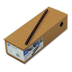 General Binding/Quartet Manufacturing. Co. CombBind™ Plastic Binding Combs, 3/8 Diameter, Navy, 100 Combs/Box (GBC4011485)