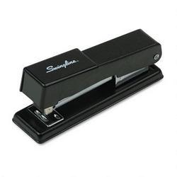 Swingline/Acco Brands Inc. Compact Half Strip Metal Desk Stapler, Black (SWI78911)