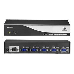 CONNECTPRO Connectpro VSE-105, 5-port 400MHz Video Splitter - 1 x D-Sub (HD-15) Video In, 5 x D-Sub (HD-15) Video Out - 2048 x 1536 - VGA, SVGA, XGA, SXGA, UXGA, WUXGA, WS