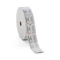 Generations Consumer Consecutively Numbered Double Ticket Roll, White, 2000 Tickets/Roll (GEN22043)