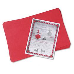 Riverside Paper Construction Paper, 12 x 18, Holiday Red, 50-Sheet Pack (RIV03443)