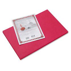 Riverside Paper Construction Paper, 12 x 18, Red, 50-Sheet Pack (RIV03614)