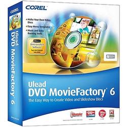 COREL Corel Ulead DVD MovieFactory v.6.0 - Complete Product - Academic - 1 User - PC