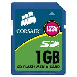 Corsair 1GB 133x Secure Digital Card - 1 GB