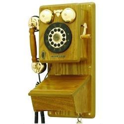 Crosley Country Kitchen Phone - Hand Rubbed Wood - - CR91