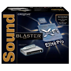 Creative Labs Creative Sound Blaster X-Fi Elite Pro Sound Card