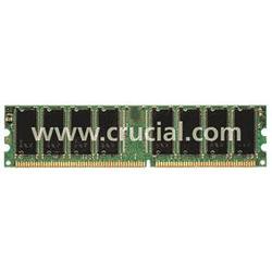 Crucial 1GB DDR SDRAM Memory Module - 1GB - 333MHz DDR333/PC2700 - Non-ECC - DDR SDRAM - 184-pin DIMM