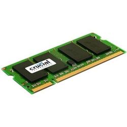 Crucial 1GB DDR2 SDRAM Memory Module - 1GB (2 x 512MB) - 667MHz DDR2-667/PC2-5300 - Non-ECC - DDR2 SDRAM - 200-pin