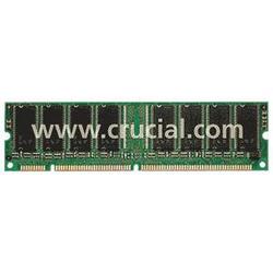 Crucial 256MB SDRAM Memory Module - 256MB - 133MHz PC133 - Non-parity - SDRAM - 168-pin DIMM (CT207869)