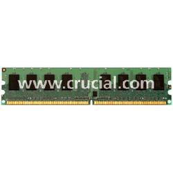 Crucial 2GB DDR2 SDRAM Memory Module - 2GB (2 x 1GB) - 533MHz DDR2-533/PC2-4200 - ECC - DDR2 SDRAM - 240-pin (CT2KIT12872AB53ES)