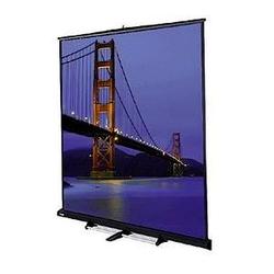 Da-Lite Floor Model C Manual Wall and Ceiling Projection Screen - 144 x 144 - Matte White - 203 Diagonal