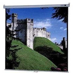 Da-Lite Model B With CSR Manual Wall and Ceiling Projection Screen - 60 x 60 - High Contrast Matte White - 85 Diagonal
