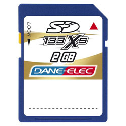 Dane-Elec Memory Dane-Elec 2GB 133X High-Speed Secure Digital Card