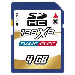 Dane-Elec Memory Dane-Elec 4GB Secure Digital Card (133x) - 4 GB