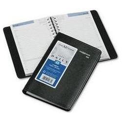 At-A-Glance DayMinder® Daily Appointment Book, 15-Minute Appointments, 4-7/8x8, Black (AAGG10000)