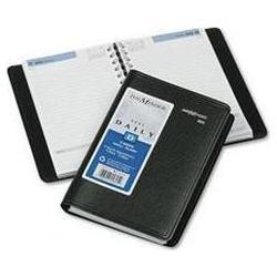At-A-Glance DayMinder® Daily Appointment Book, Hourly Appointments, 4-7/8x8, Black (AAGSK4400)