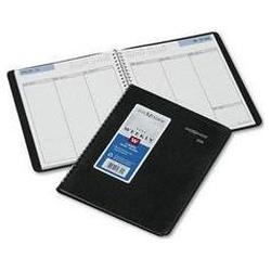 At-A-Glance DayMinder® Weekly Appointment Book, 1 Week/Spread, 6-7/8 x 8-3/4, Black (AAGG59000)