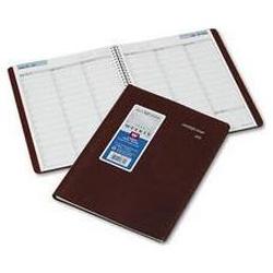 At-A-Glance DayMinder® Weekly Appointment Book, 1 Week/Spread, 8x11, Burgundy (AAGG52014)