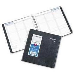 At-A-Glance DayMinder® Weekly Appointment Book, 1 Week/Spread, 8x8-1/2, Black (AAGG59500)