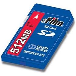 Delkin 512MB eFilm PRO Secure Digital Card - 512 MB