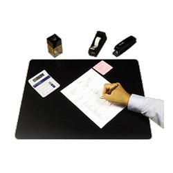 Visual Organizers Desk Pad, Anti Static, Anti Glare, Foam Back, 19 x24 , Black (VIOVC3431)