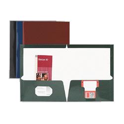 Sparco Products 2 Pocket Folder, 60 Sheet Cap, 11 x8-1/2 , 5/Pack, Black (SPR70084)