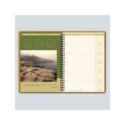 House Of Doolittle 2008 Landscapes Weekly Unruled Planner, 1 Week/Page, 7 x 10 , Brown (HOD52601)