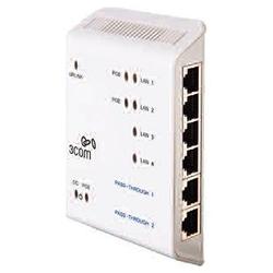 3COM - BNC 3Com IntelliJack NJ1000 Gigabit Switch - 4 x 10/100/1000Base-T LAN, 1 x 10/100/1000Base-T Uplink