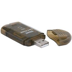 Eforcity 8GB SD / SDHC / MMC Memory Card Reader to USB 2.0 Adapter, Smoke by Eforcity