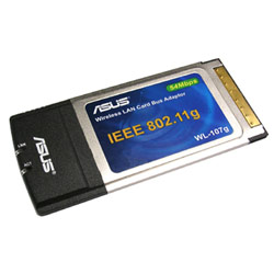 ASUS - COMPONENTS ASUS WL-107G IEEE802.11g Wireless Cardbus Adapter