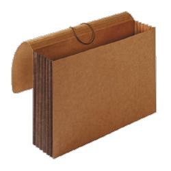 Sparco Products Accordion Wallets, Legal, 5-1/4 Exp, 12-3/8 x10 , Brown (SPR26576)