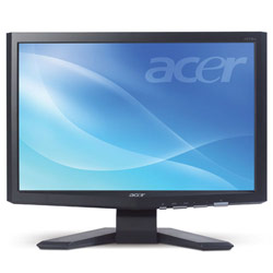 ACER AMERICA - DISPLAYS Acer X173WB 17 Widescreen LCD Monitor - 1000:1 (DC), 8ms, 1440 x 900