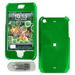 Wireless Emporium, Inc. Apple iPhone Green Snap-On Protector Case w/Swivel Belt Clip
