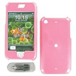 Wireless Emporium, Inc. Apple iPhone Pink Snap-On Protector Case w/Swivel Belt Clip