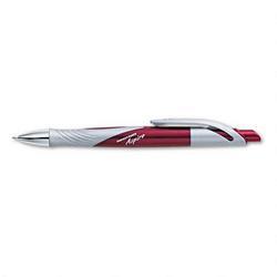 Papermate/Sanford Ink Company Aspire™ Retractable Ballpoint Pen, 1.0mm Point, Refill, Red Barrel/Black Ink (PAP88357)