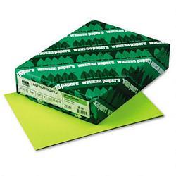Wausau Papers Astrobrights® Colored Paper, 8 1/2 x 11, 24 lb., Terra Green™, 500 Sheets/Ream (WAU22581)