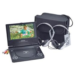 Audiovox D1788PK Portable DVD Player - 7 - DVD-R, CD-RW - DVD Video, CD-DA, MP3, JPEG, Picture CD Playback