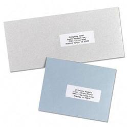 Avery-Dennison Avery Dennison White Mailing Labels - 1.5 Width x 2.81 Length - Permanent - 8250 / Box - White