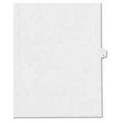 Avery-Dennison Avery® Style Legal Side Tab Dividers, Tab Title L, 11 x 8 1/2, 25/Pack (AVE01412)