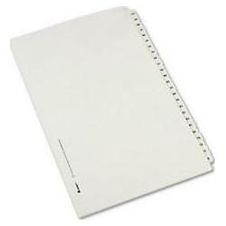 Avery-Dennison Avery® Style Legal Side Tab Dividers, Tab Titles 76 100, 14 x 8 1/2, 25/Set (AVE01433)
