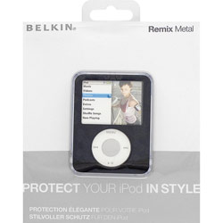Belkin F8Z238 Remix Case for iPod nano - Black