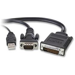 BELKIN COMPONENTS Belkin M1 to VGA with USB Projector Cable - 10ft
