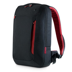 Belkin Slim Back Pack - Backpack - Polyester - Jet, Cabernet