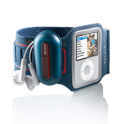 BELKIN COMPONENTS Belkin Sport Armband Plus for iPod nano (Midnight Blue)