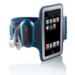 BELKIN COMPONENTS Belkin Sport Armband Plus for iPod touch (Midnight Blue)