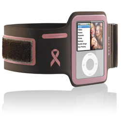 Belkin Sport Armband for iPod nano - Chocolate, Pink