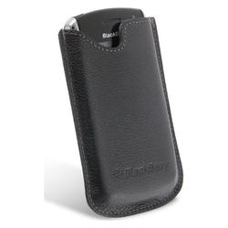 Eforcity Blackberry 8100 Genuine Matte Leather Pouch Case [OEM] HDW12725004