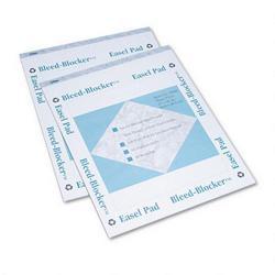 Tops Business Forms Bleed Blocker™ Easel Pads, 27 x 34, White Paper, 40 Sheets/Pad, 2 Pads/Carton (TOP79062)