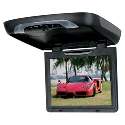 Boss BV12.1F 12.1 Widescreen Flip-Down TFT Monitor with Black, Grey and Tan Housing/Monitor Options